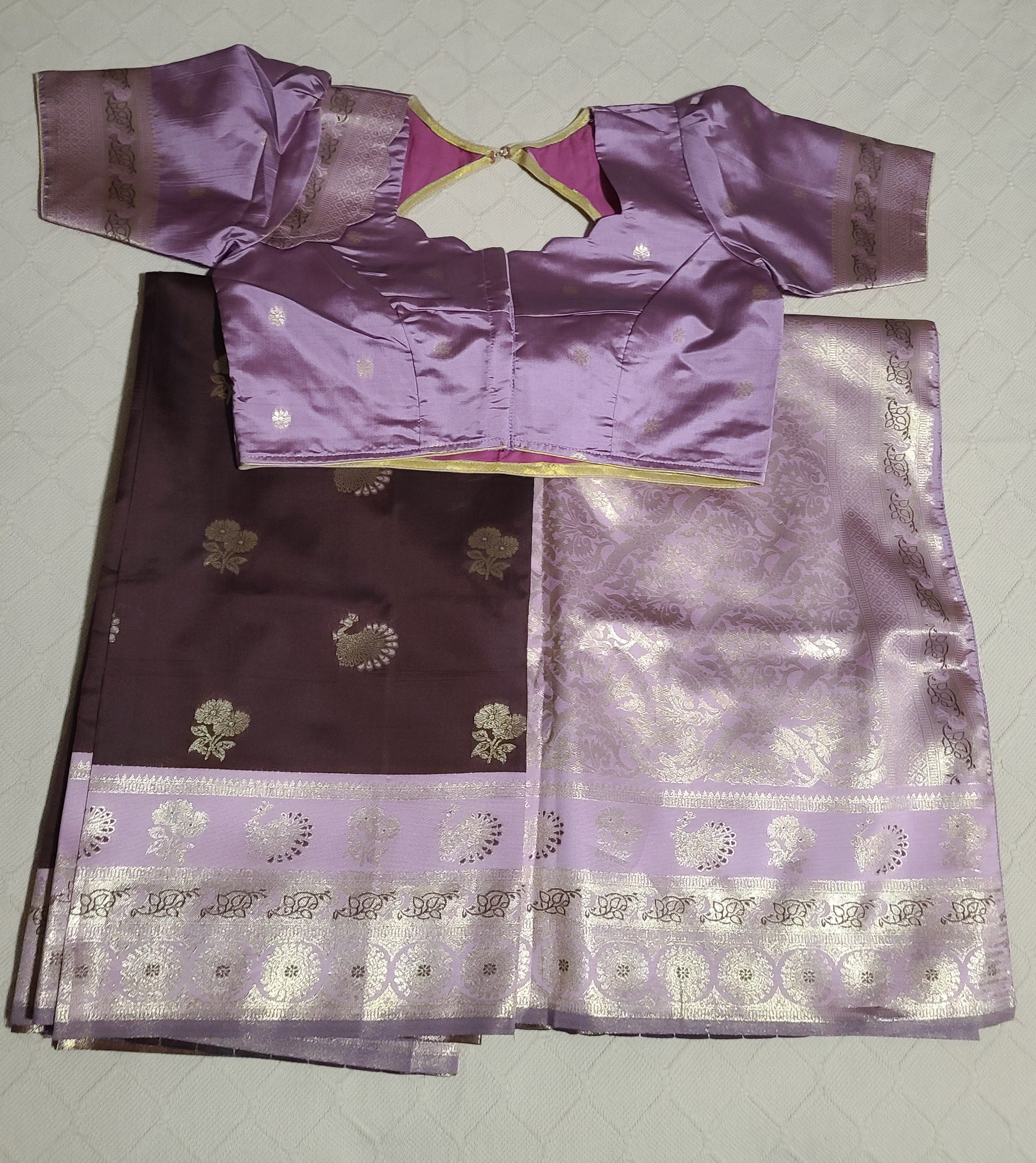 Kanchi Semisilk Saree