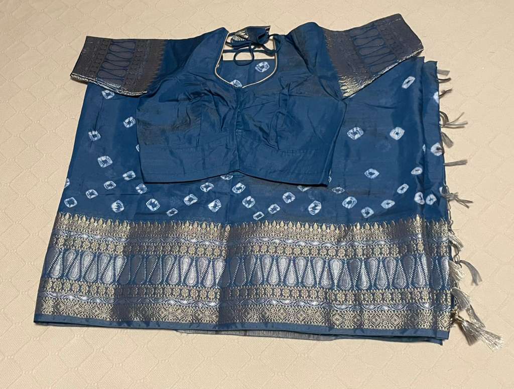 Traditional Semisilk saree