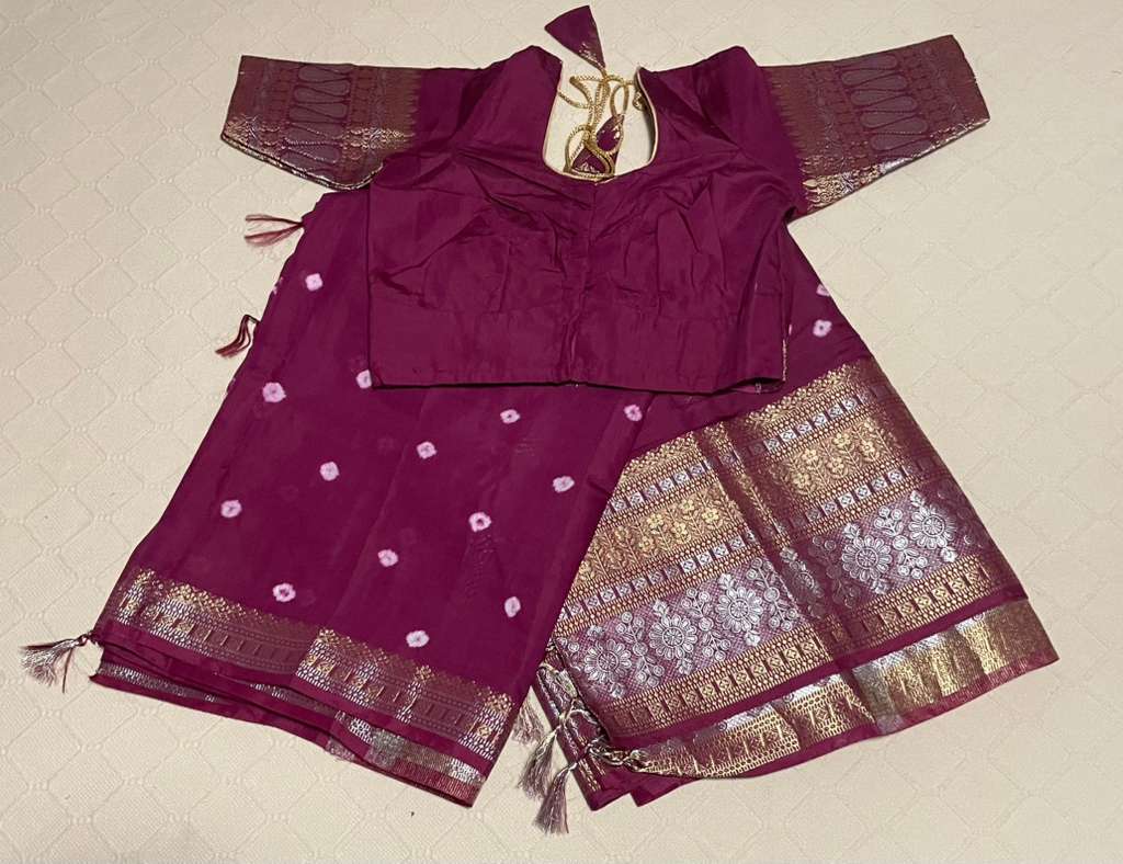 Traditional Semisilk saree