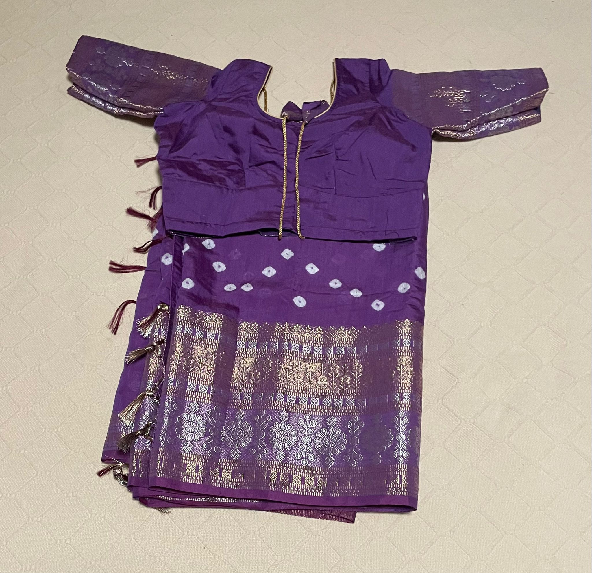 Traditional Semisilk saree