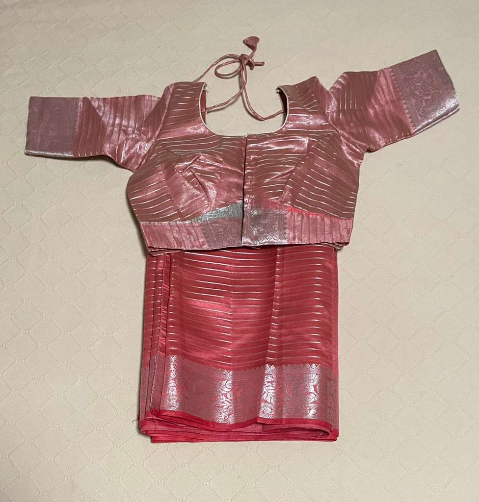 Traditional Semisilk saree