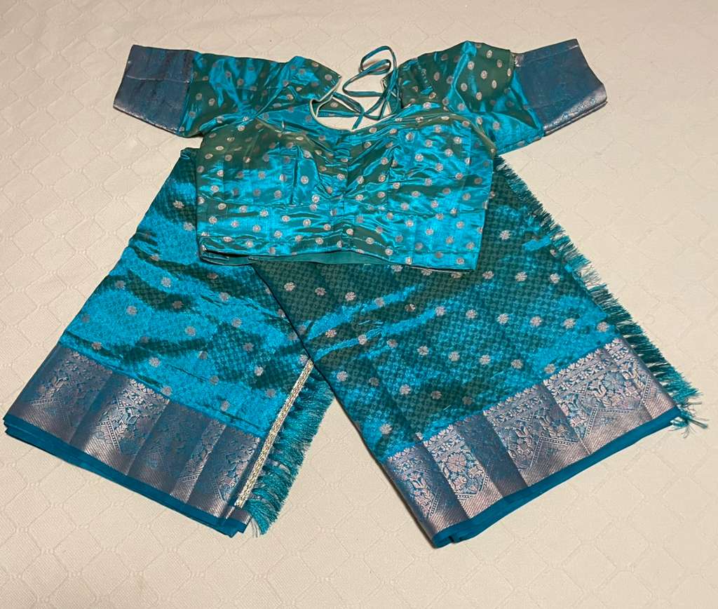 Traditional Semisilk saree
