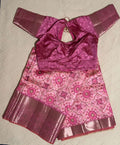 Traditional Semisilk saree